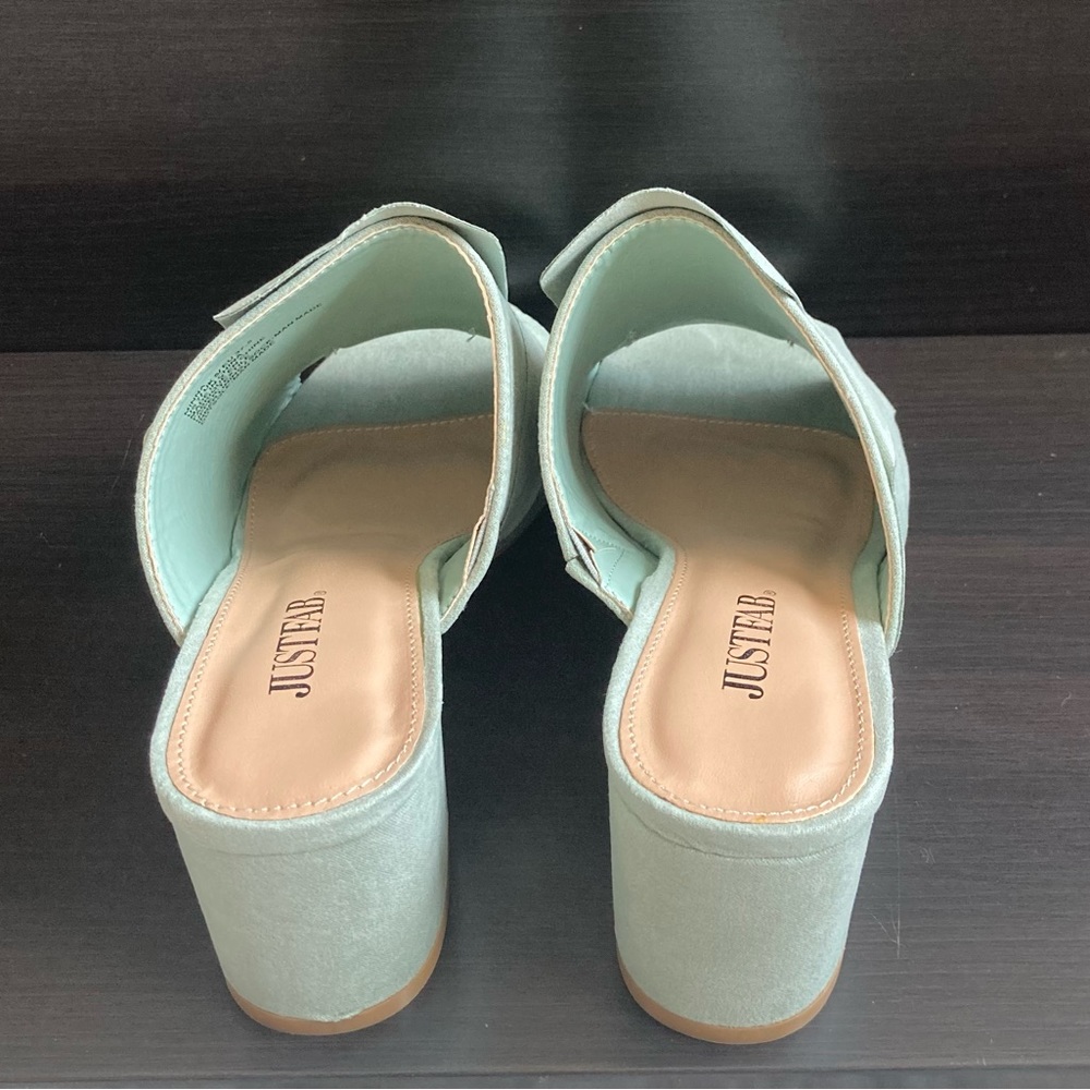 Block heel mule sandals - Picture 8 of 8